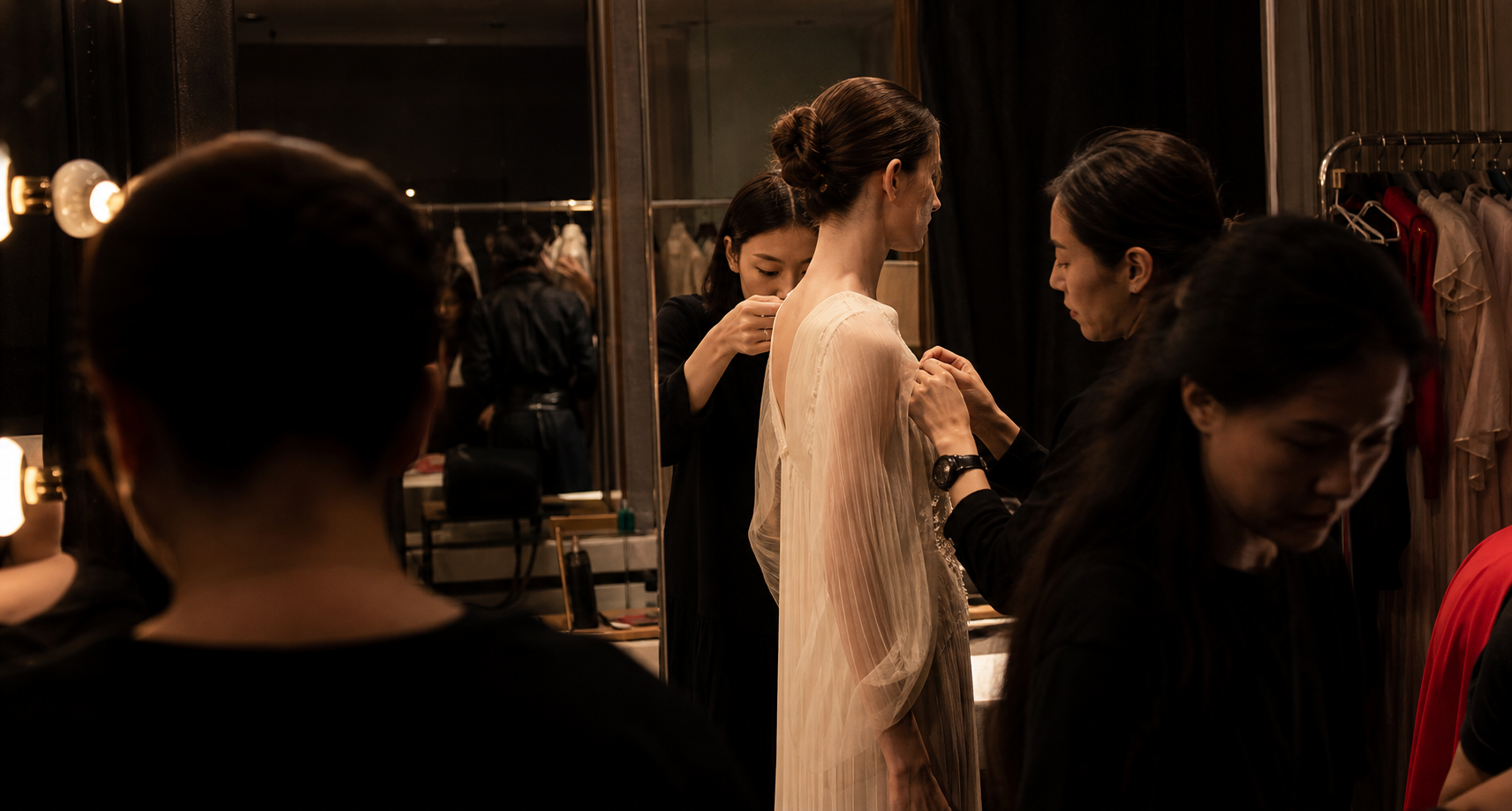 Backstage съёмка бренда
